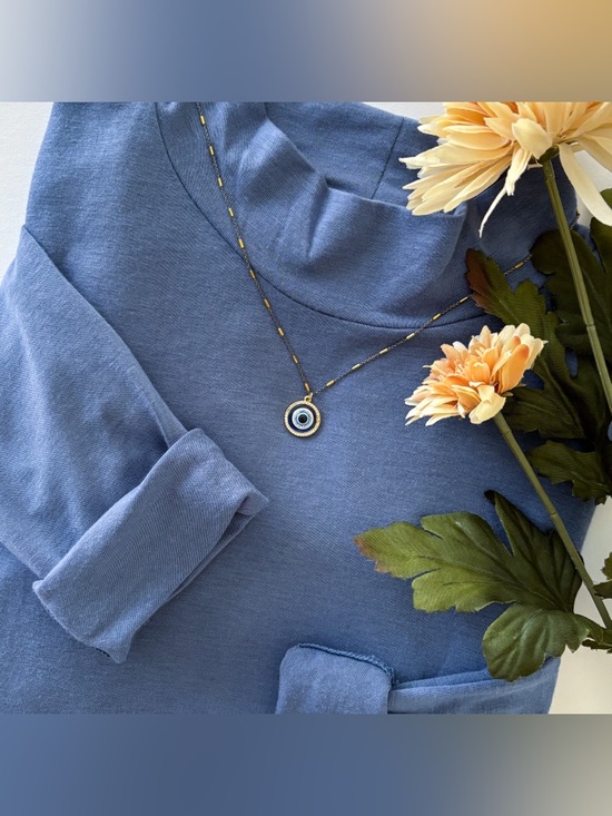 Made in Italy Jewelry - Italian made Evil Eye necklace.